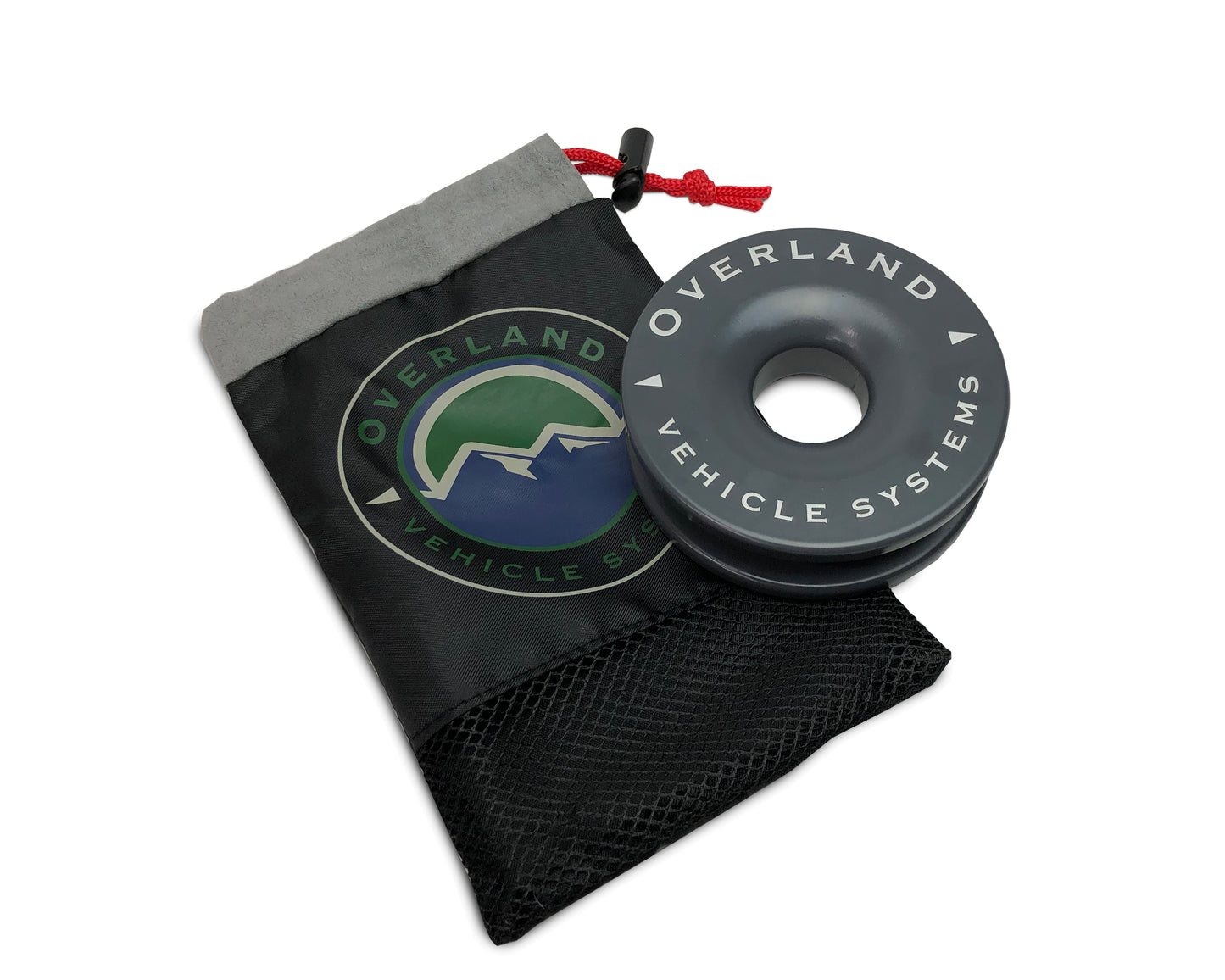 Recovery Ring - 4"/ 41,000 lb. Gray With Storage Bag