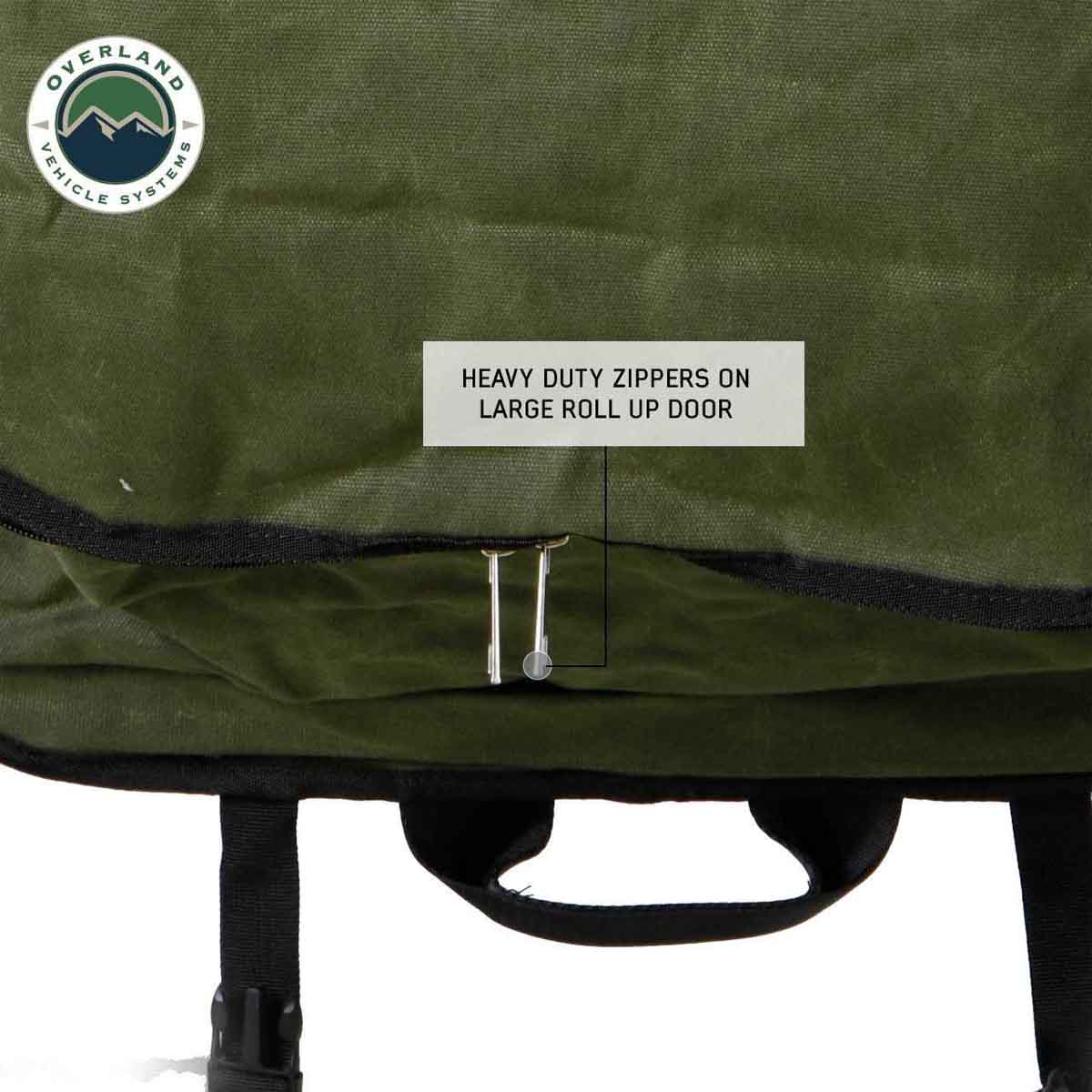 Overland Vehicle Systems - Camping Storage Bag - #16 Waxed Canvas