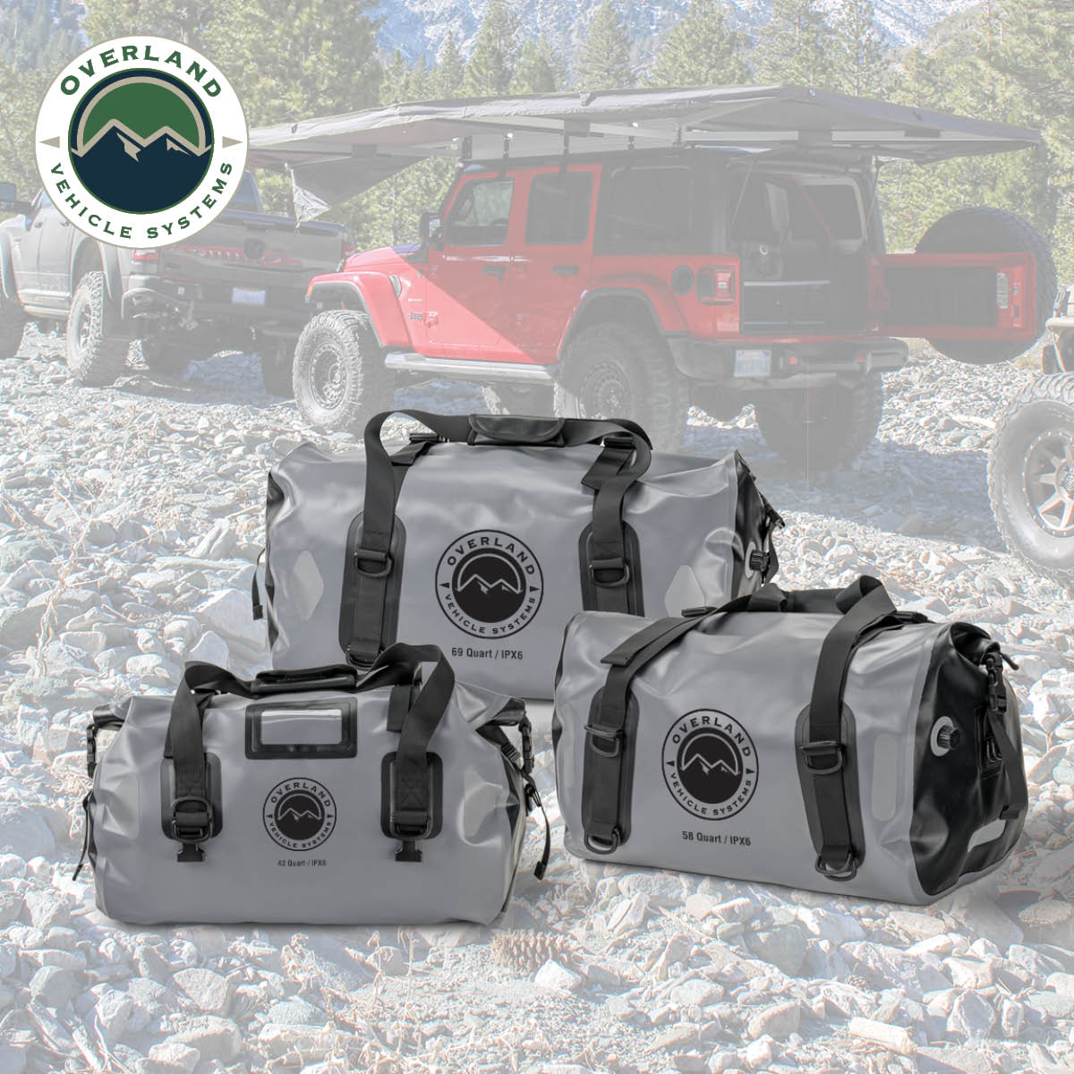 Portable Camp Dry Storage Bag - 42 QT