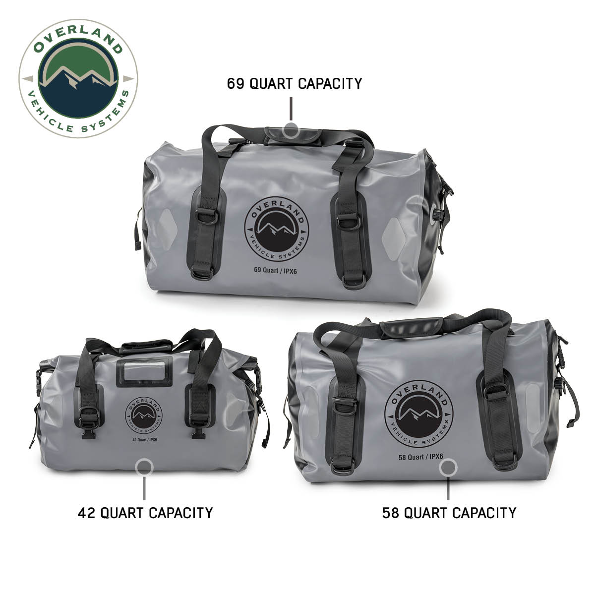 Portable Camp Dry Storage Bag - 42 QT