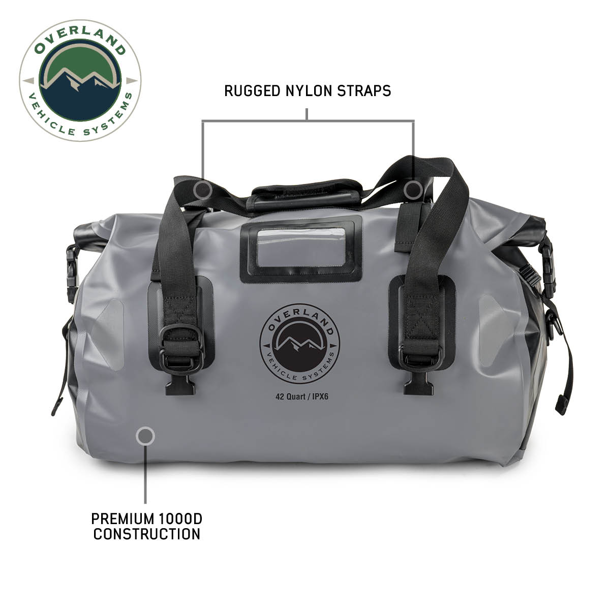 Portable Camp Dry Storage Bag - 42 QT