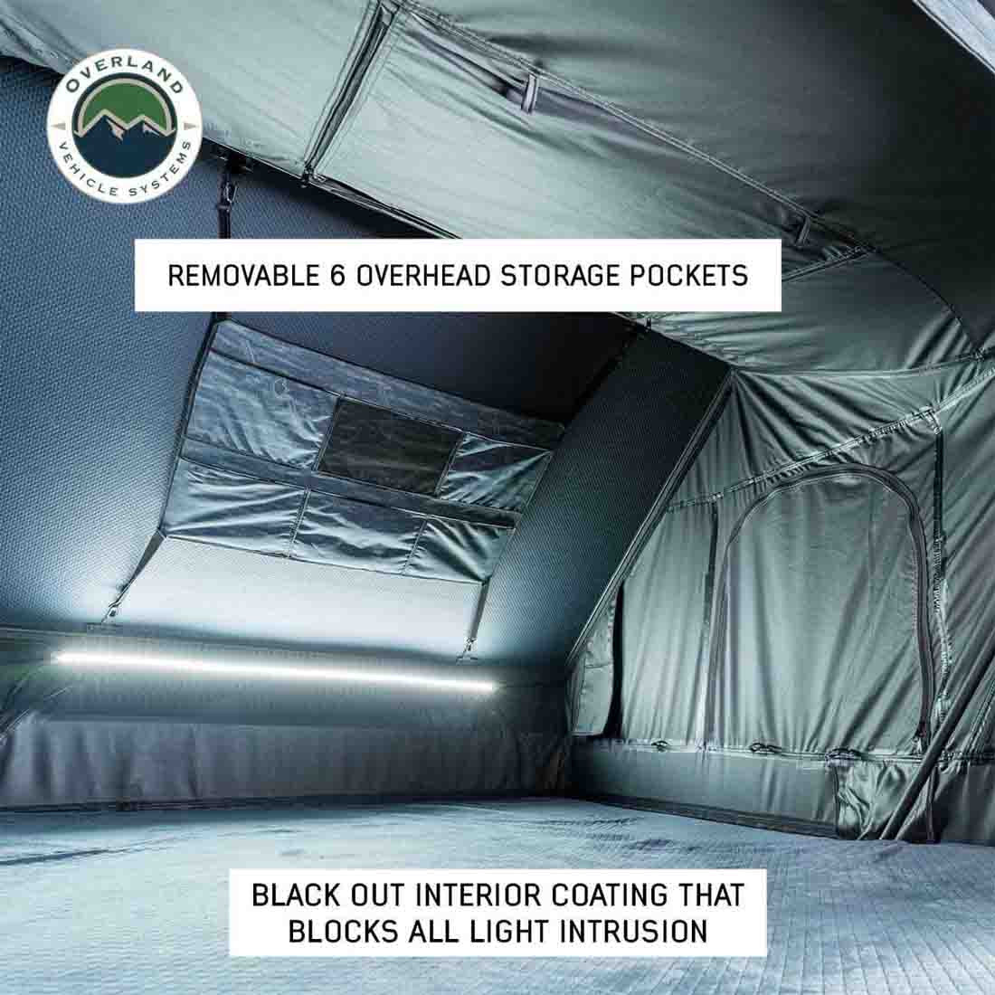 XD Everest 4 Person Roof Top Tent (Blue Body & Black Rainfly)