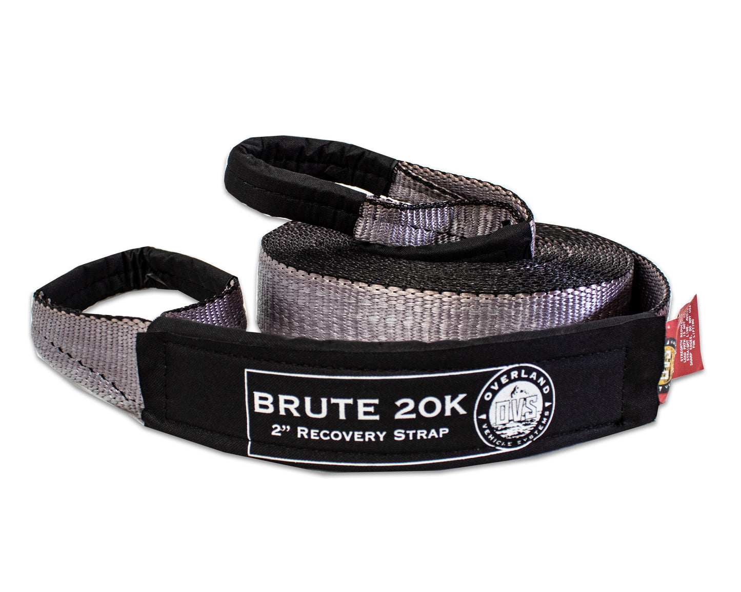 Brute 20K recovery strap on a white background