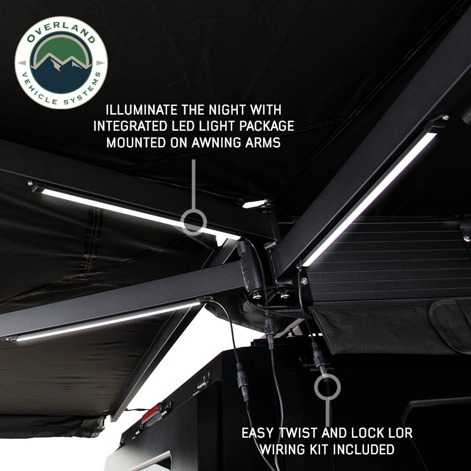 XD Nomadic 270 Awning W/Lights & Black Out (Passenger Side)
