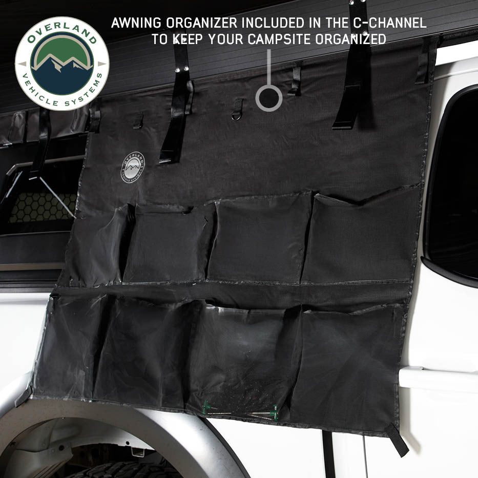 XD Nomadic 270 Awning W/Lights & Black Out (Passenger Side)