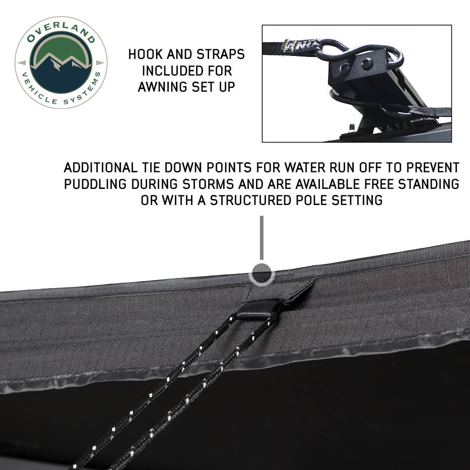 XD Nomadic 270 Awning W/Lights & Black Out (Passenger Side)
