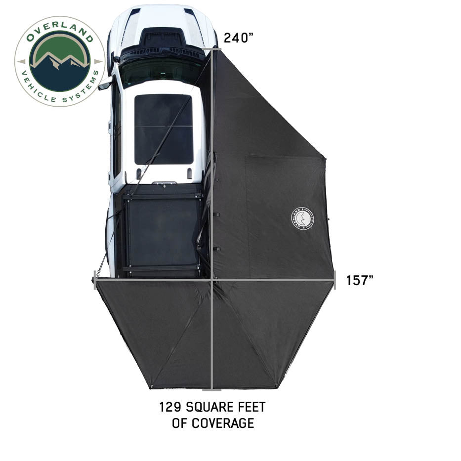 XD Nomadic 270 Awning W/Lights & Black Out (Passenger Side)
