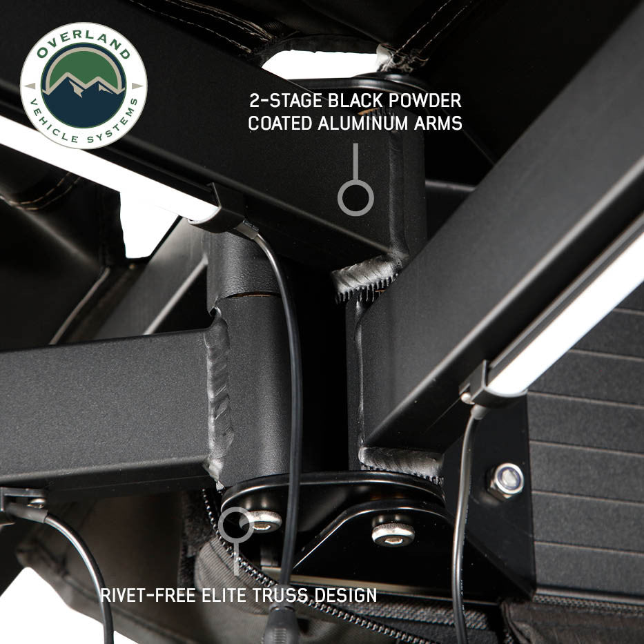 XD Nomadic 270 Awning W/Lights & Black Out (Passenger Side)