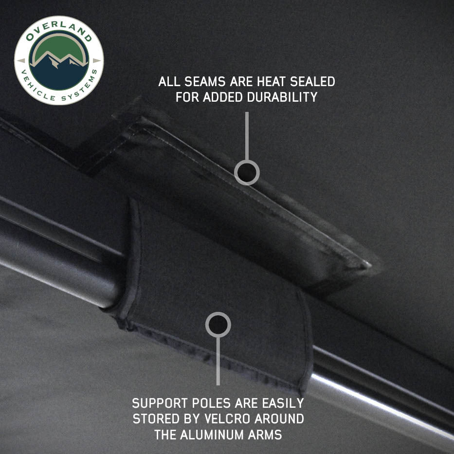 XD Nomadic 270 Awning W/Lights & Black Out (Passenger Side)