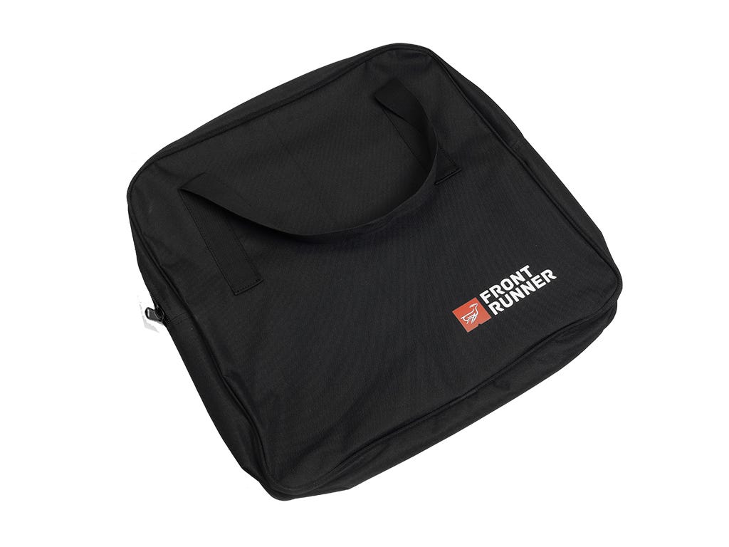 Black bag with 'Front Runner' logo on a white background